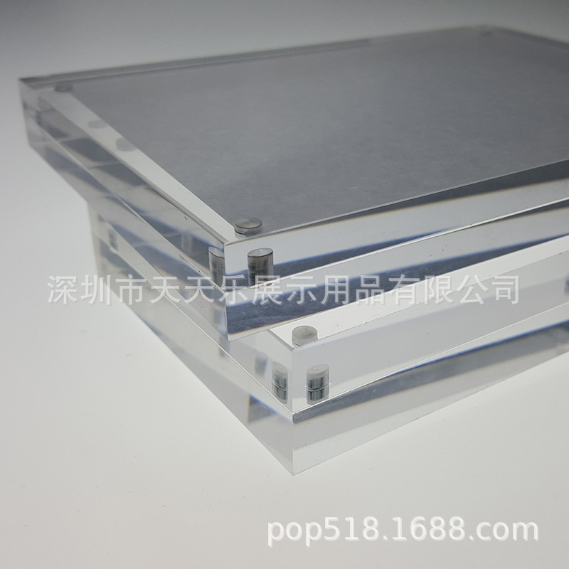 天天乐 生产剔透有机玻璃展示架 亚克力相框，款式多样质优价廉