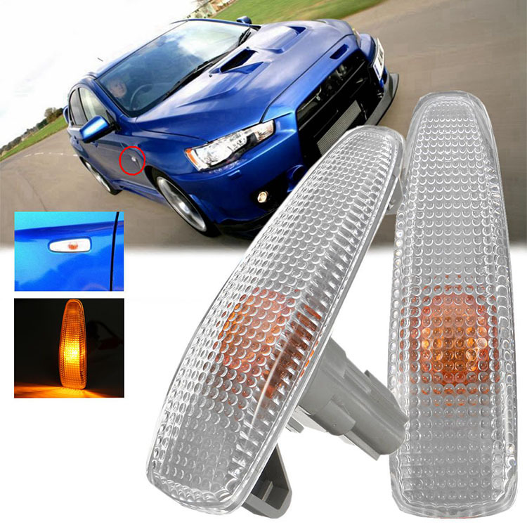 Suitable For Mitsubishi Lancer Car Side Lights Side Lights Left And Right12 VWaterproof Led Turn Signal Width Light8351 A047