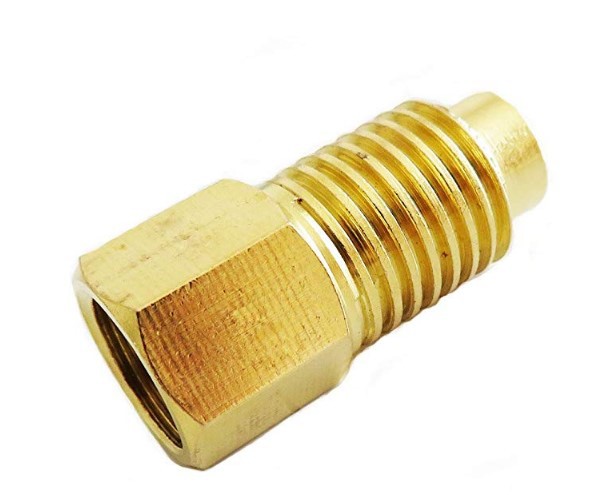 欧美铜配件制冷转换接头空调连接器真空泵转接头1/2ACME