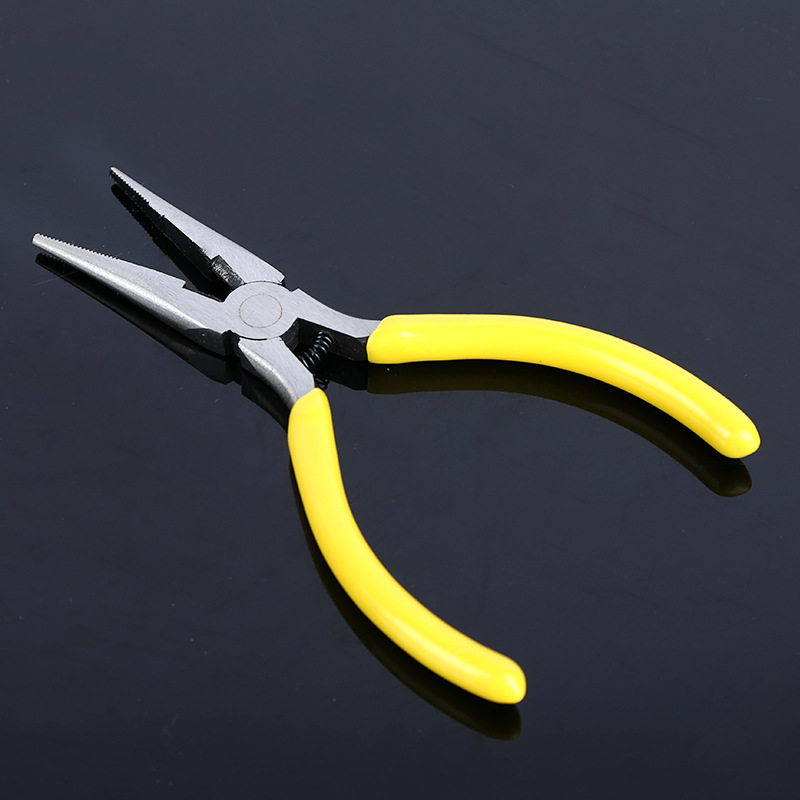 Alicates de Punta Fina Miniatura de 5 Pulgadas para Fabricantes al por Mayor, Alicates Pequeños para Bisutería, Accesorios de Joyería, Abalorios