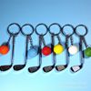 Simulation golf keychain pendant pendant mini golf ornament creative sports peripheral souvenir gift