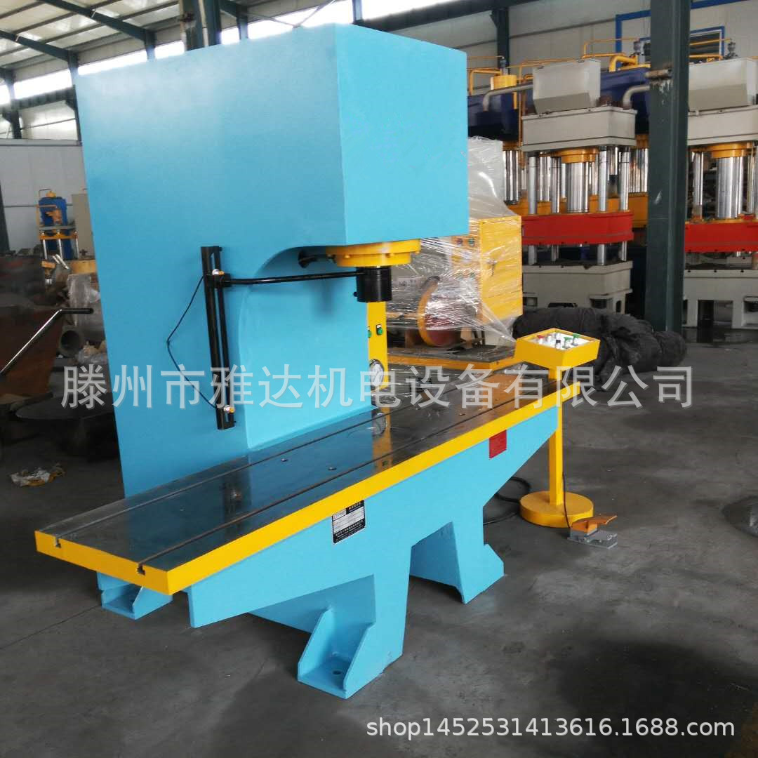 40吨单柱轴类管类校直液压机、40T点动压管机、精密手动校直机