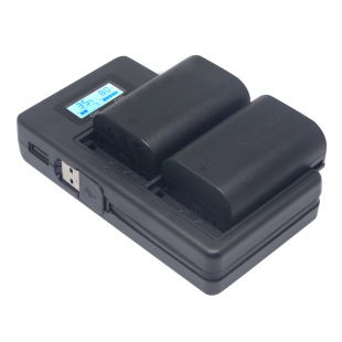 Battery dual-charge dual-channel LCD display Portable Charger