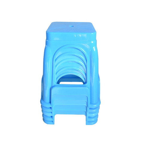 Household thickened adult plastic stools, food stall restaurants, stackable benches, fall-resistant leisure party chairs wholesale