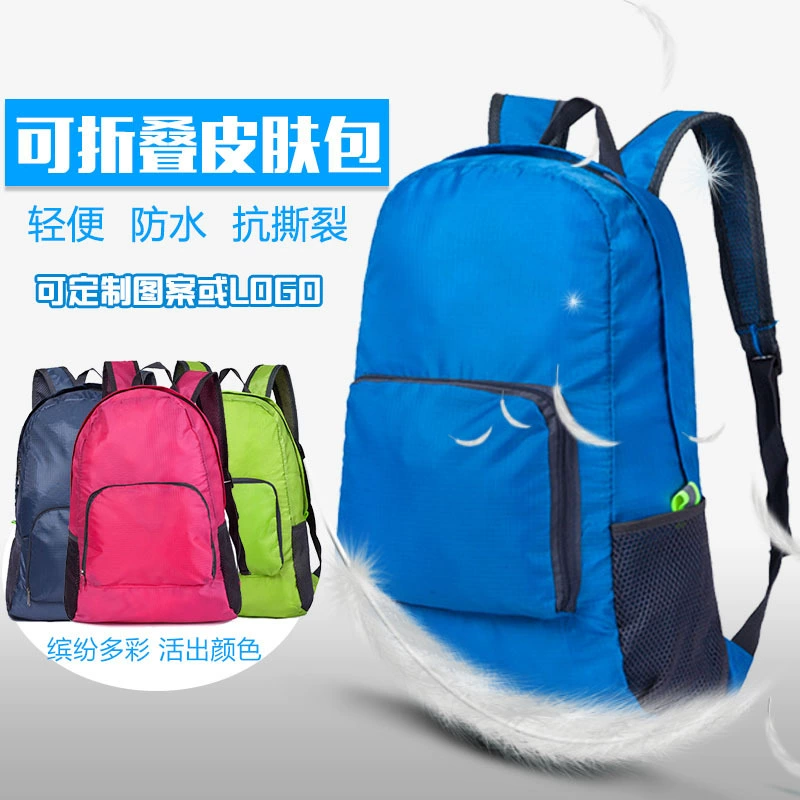 Folding backpack, storage system for traveling, 2018, worn on the shoulder, Birthday gift