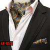 Tie, retro neckerchief, scarf, set, polyester