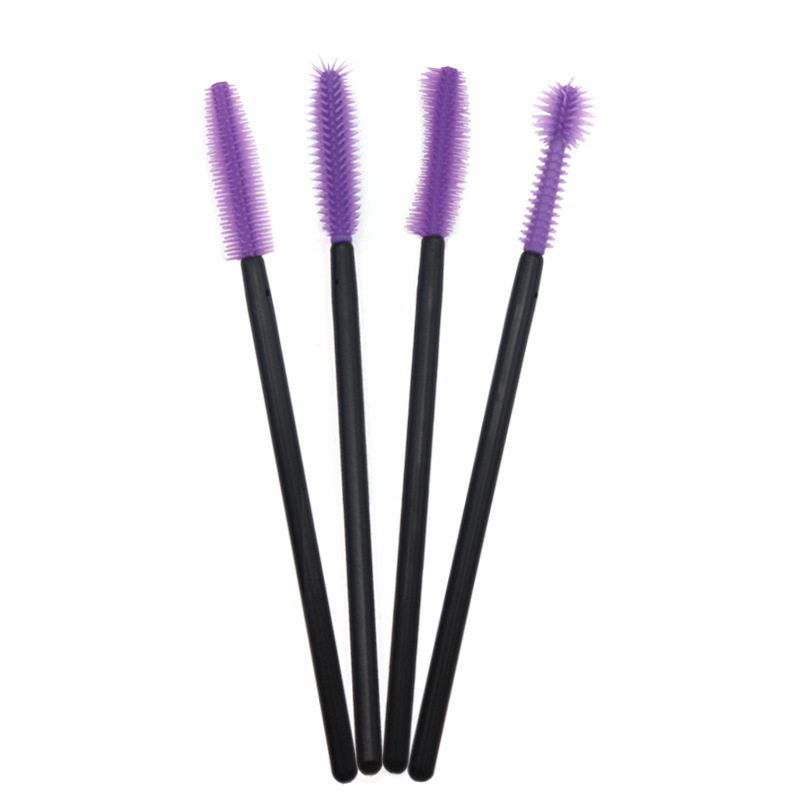silicone disposable curly brush for eyelashes