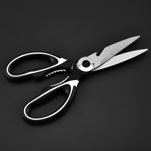 Manufacturer supplies multifunctional stainless steel scissors, kitchen scissors, household scissors, powerful chicken bone scissors, walnut clippers wholesale