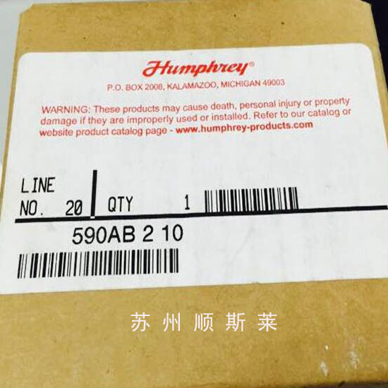 美国汉弗莱美国汉弗莱HUMPHREY 阀 590AB210拍前议价