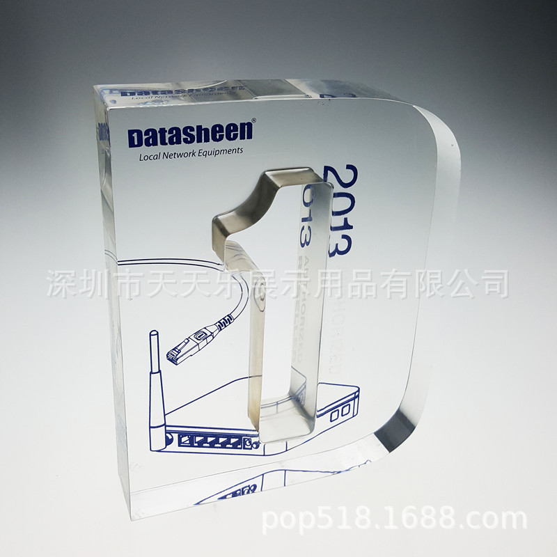 深圳厂家生产销售亚克力奖牌 有机玻璃透明奖杯 价格优惠畅销全国