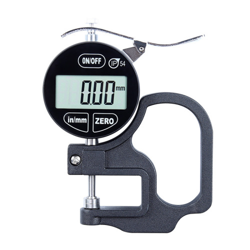 Oil-proof digital display hundred-thousandth meter thickness gauge high-precision 0.001mm paper film cloth leather metal