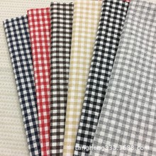 【企业集采】多色入色织小格子麻棉布料 手工棉麻 麻布,亚麻布