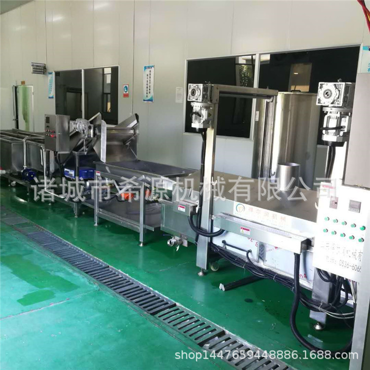 希源牌麻辣小龙虾加工设备 小龙虾超声波气泡清洗机厂家   订购中