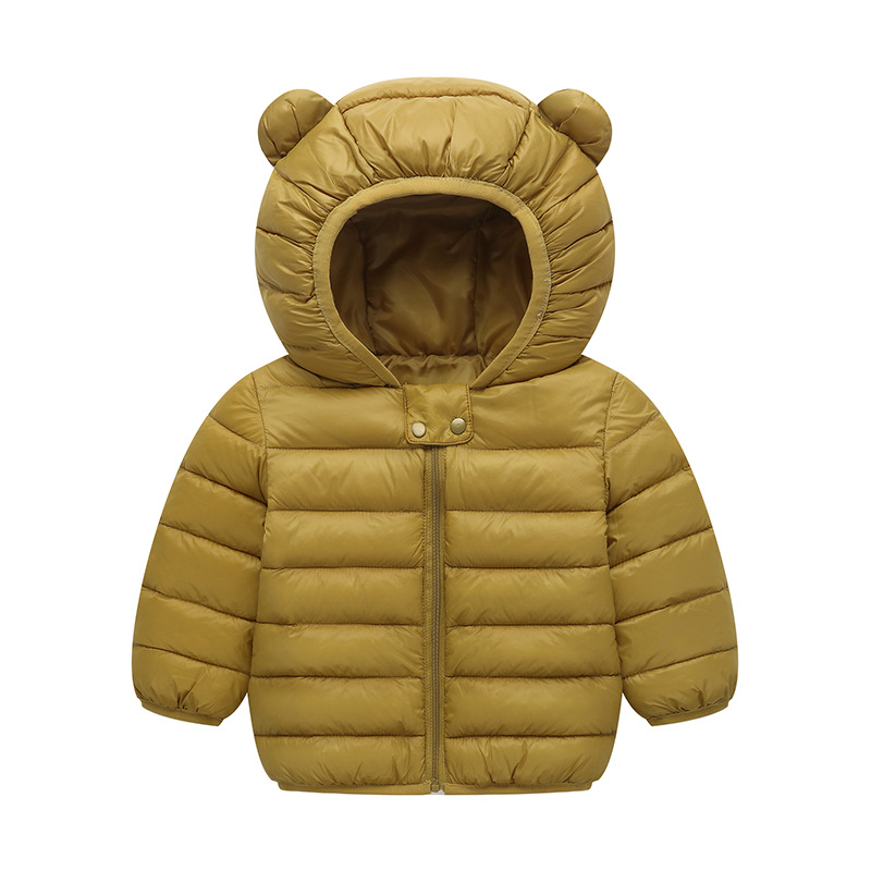 Chaqueta acolchada de algodón para niños pequeños y medianos ropa para niños chaqueta acolchada de algodón ligera para hombres y mujeres bebé Otoño e Invierno chaqueta cálida chaqueta acolchada de algodón para bebés