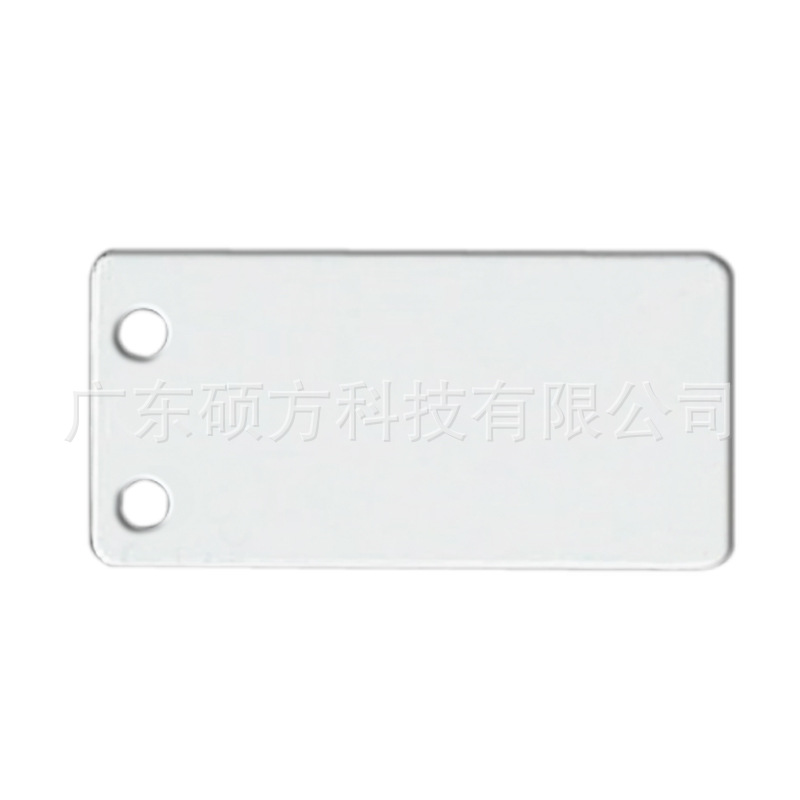 25*50双孔电缆挂牌PVC塑料标牌手写线缆牌光缆吊牌铭牌树牌