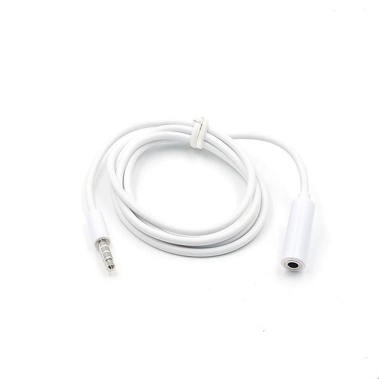 Оптовая продажа 3,5 мм Мужской и Женский удлинитель для наушников AUX наушники аудио аудиокабель 3,5 мм для записи кабеля