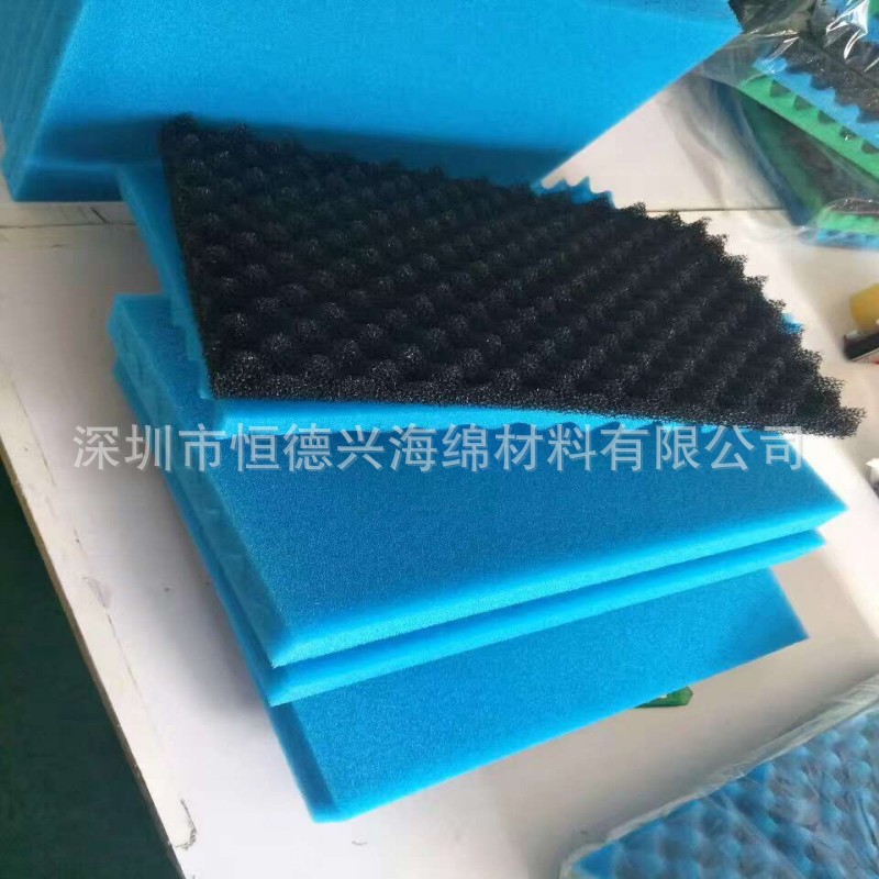 活性炭过滤棉光触媒网棉净化废气除臭污水网绵水族箱养鱼烤箱海绵