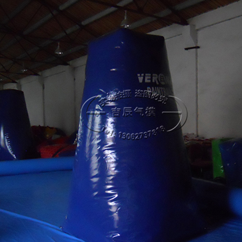 厂家直销趣味运动会道具真人CS掩体墙充气障碍墙壁假目标野战道具