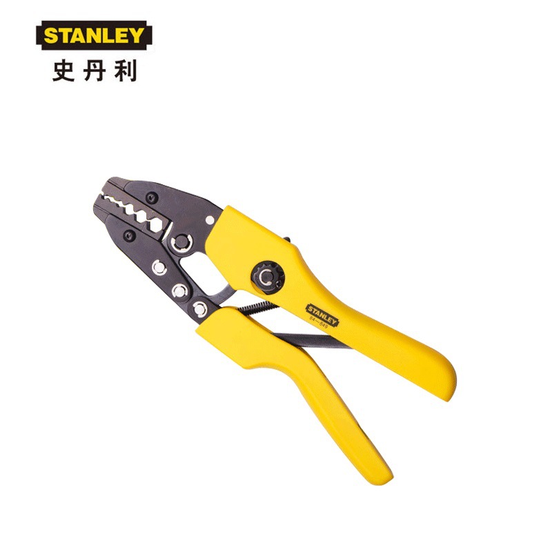史丹利A系列同轴端子压接钳1.72-8.1mm 84-849-22绝缘