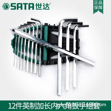 Long hexagonal wrench, gloves, set, screwdriver