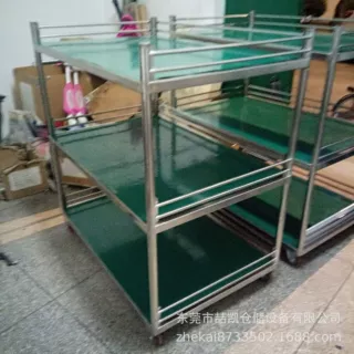 东莞支持定 制无尘车间手推车不锈钢手推车防静电手推车 医疗推车