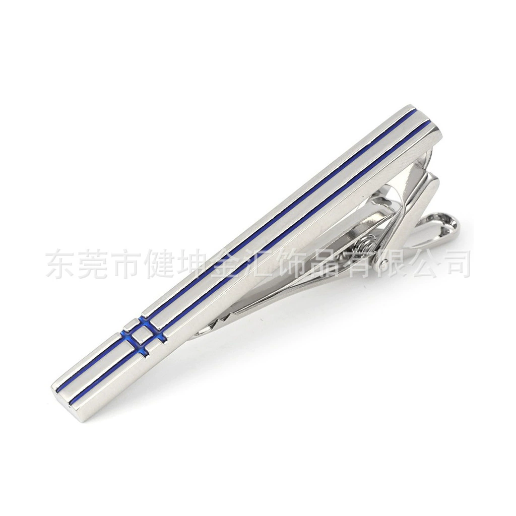 Blue enamel, tie, (Physicals), simple and elegant design