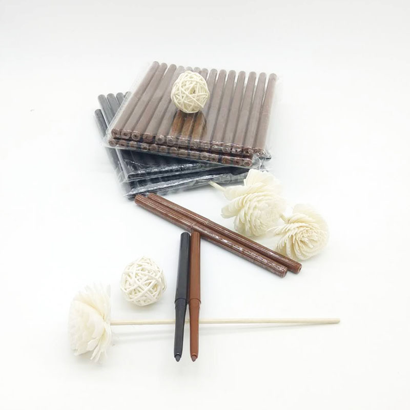 现货8194成品咖啡色眼线笔旋转0.5克灰色笔细长不晕染 易上色眉笔