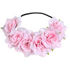 Brand hair accessory, elastic headband, European style, USA, flowered