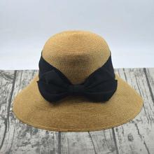 日式潮流遮阳帽渔夫帽盆帽圆顶大沿帽女春夏防晒孙俪太阳帽草帽