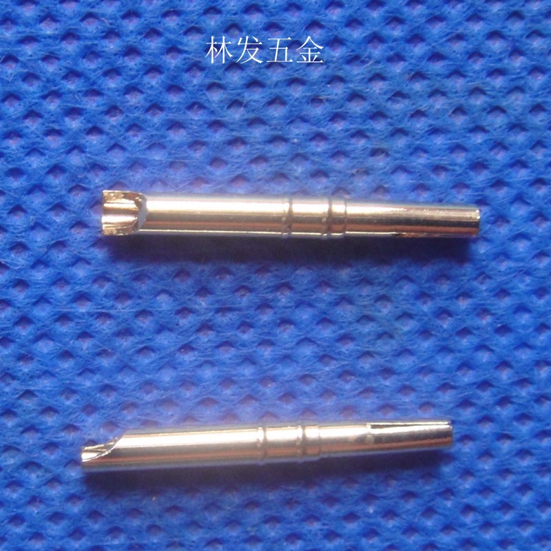 电源插头2.35东莞自动车床林发五金厂11.5防水公母插