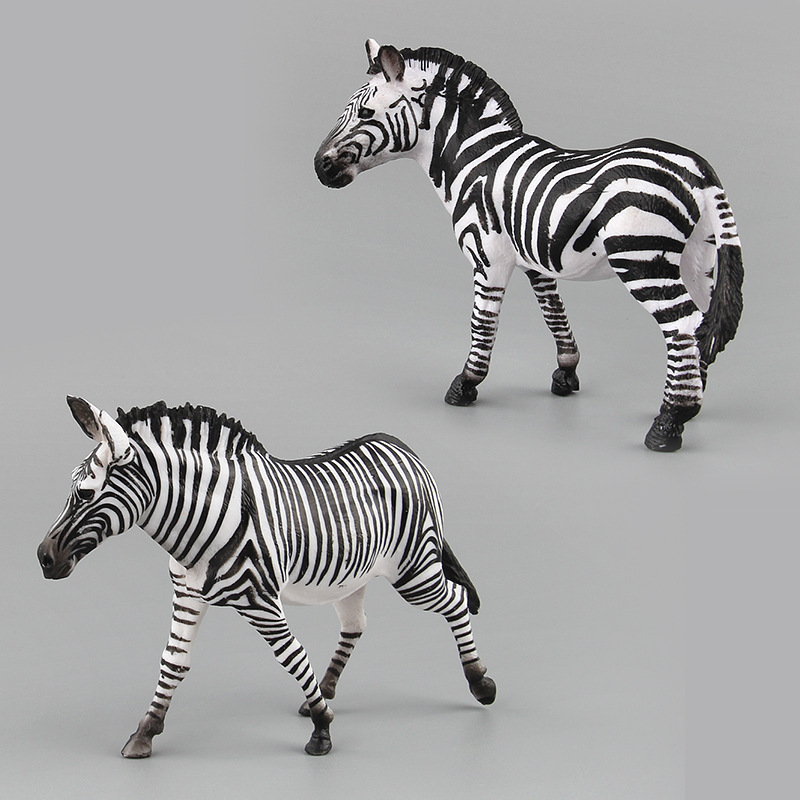 Transfronterizo de exportación de la venta caliente de los niños de simulación de bosque animal modelo de juguete antílope africano cuernos bisonte adornos animales