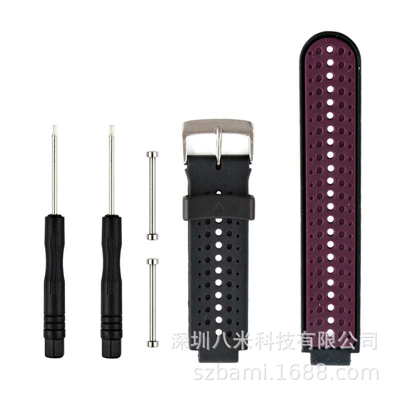 Ocho M adecuado para Jiaming Garmin Forerunner220/230/235/620/630/735 Correa