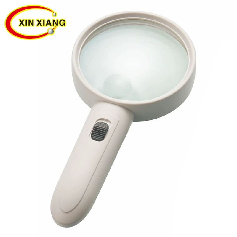 Новое заводское ручное Двухслойное мощное увеличительное стекло для чтения 6B-8B для пожилых людей для чтения книг и газет.