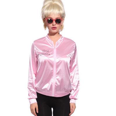 European and American Short Baseball Uniforms, Fashionable and Versatile Jackets, Pink Jackets European and American Short Baseball Uniforms, Fashionable and Versatile Jackets, Pink Jackets