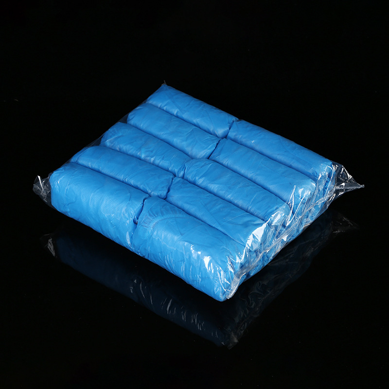 Jiachuang disposable waterproof shoe cover CPE anti-slip household shoe cover plastic thickened wear-resistant dust-proof foot cover