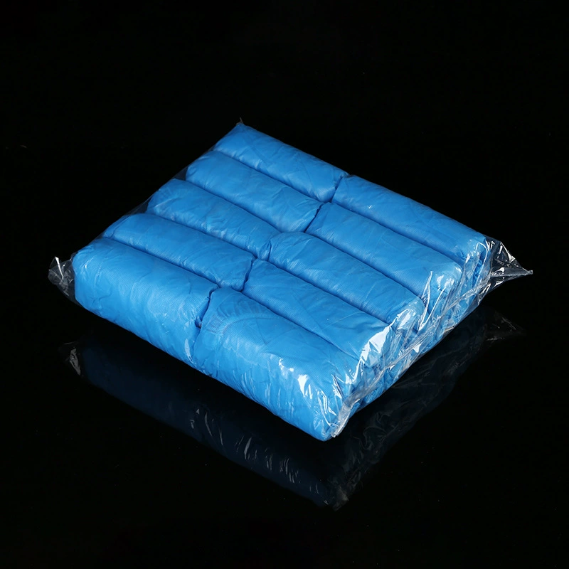 Jiachuang одноразовые водонепроницаемые бахилы CPE Нескользящие бытовые бахилы пластиковые утолщенные износостойкие пылезащитные чехли для ног