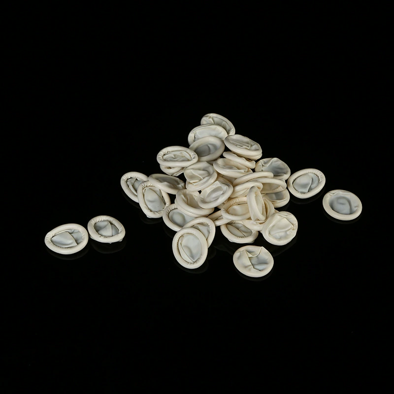 Латексные напальчники для пальцев для чистой комнаты белый латексный рукав для пальцев