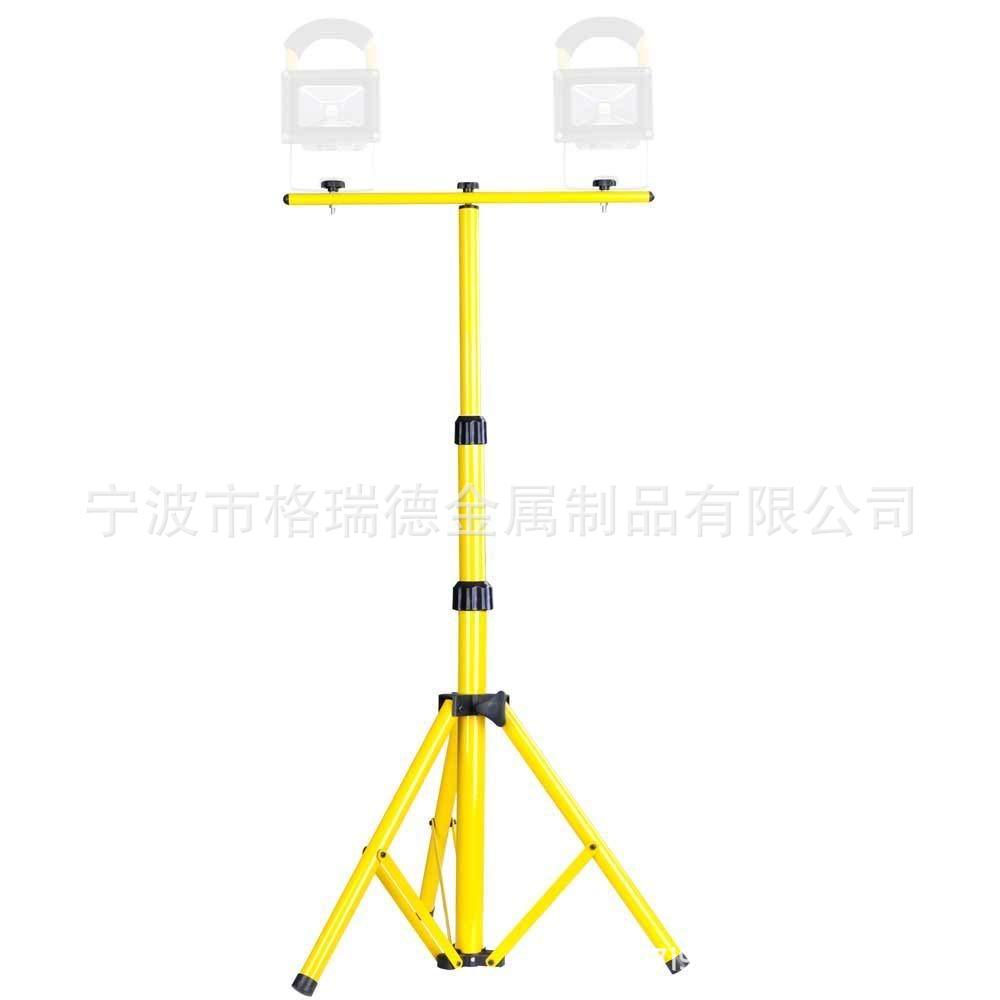 供应LED投光灯单双头可伸缩三脚移动支架