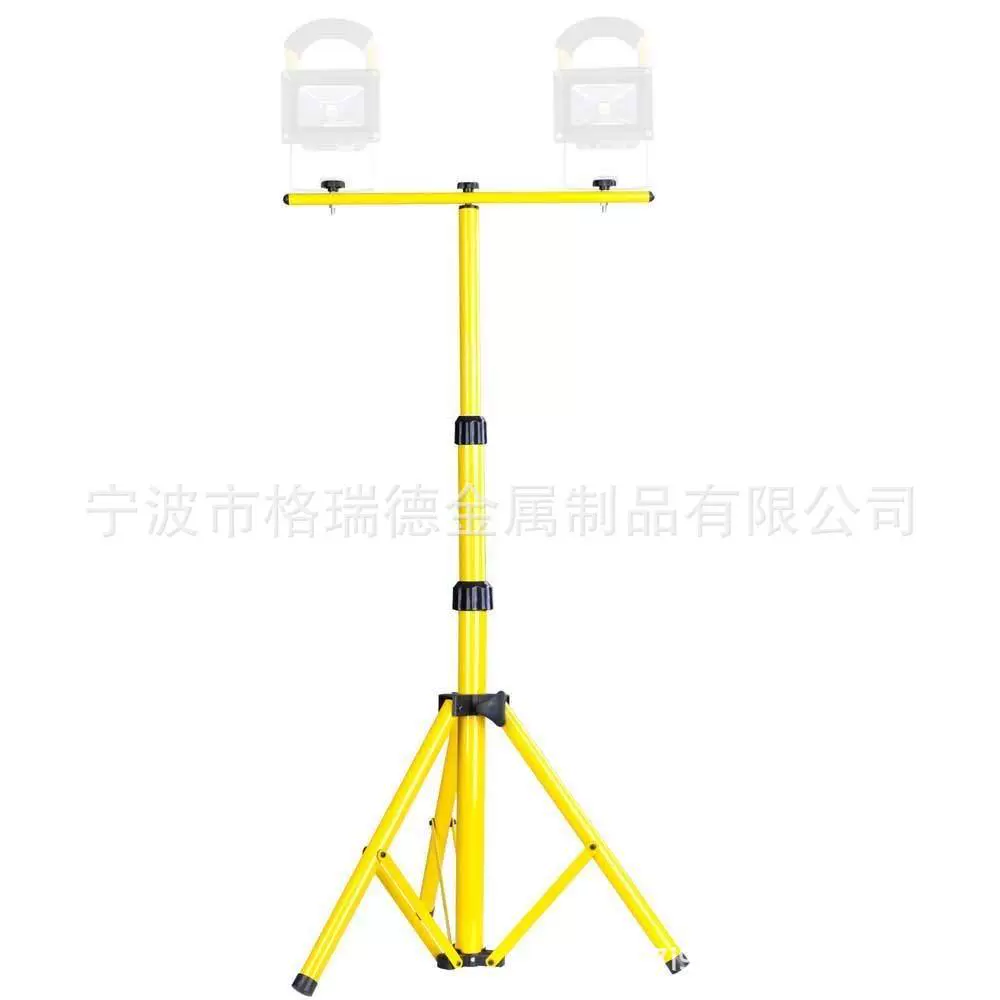 Поставка светодиодных прожекторов одной и двух головок убирающийся трехногий мобильный держатель