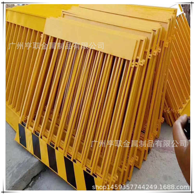 厂家批发喷涂防护栏 施工作业临时防护栏杆批发 地铁隔离网