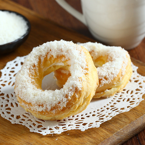 Exhibition Coconut Cream and Coconut Fiber 100g Coconut Milk Pudding glutinous rice cake bread cookies decoration baking raw materials