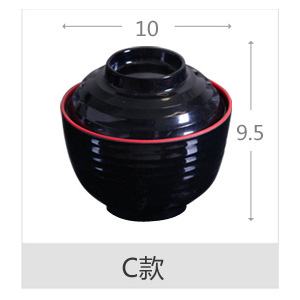 Cuenco de sopa de estilo japonés y coreano Cuenco de sopa de estilo japonés con tapa Cuenco de arroz de sopa de estilo japonés Cuenco de inmersión Cuenco comercial Cuenco de sopa de sabor creativo