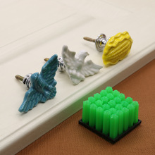 陶瓷衣钩单钩欧式仿古美式创意卡通动物锌合金衣帽钩卫生间挂钩