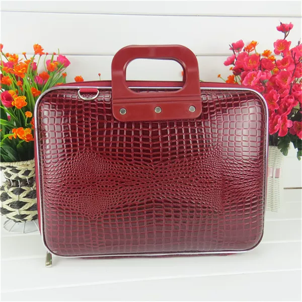 156 inch computer bag crocodile pattern laptop bag life insurance business package exhibition package