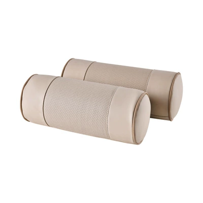 Factory wholesale car headrest neck Headrest - cylindrical-beige-2712