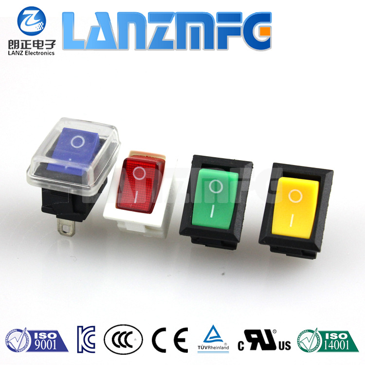 LANZMFG/朗正KCD1透明防水盖适用于尺寸15*21船型开关（不含开关