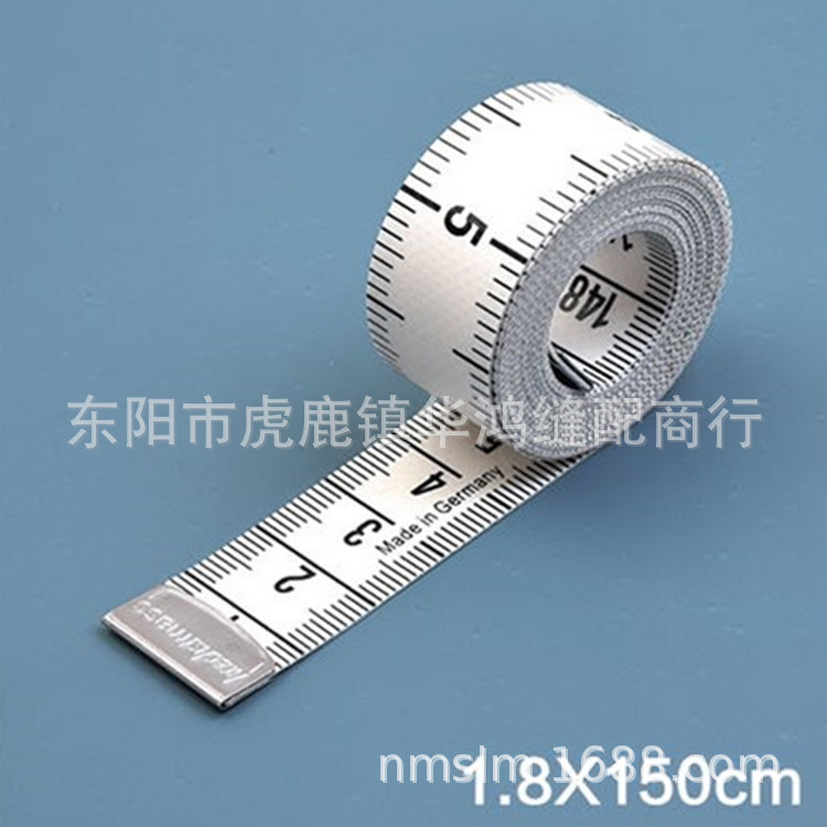 皮尺 白色服装尺 公英制量衣尺 裁缝软尺 布皮尺 39202