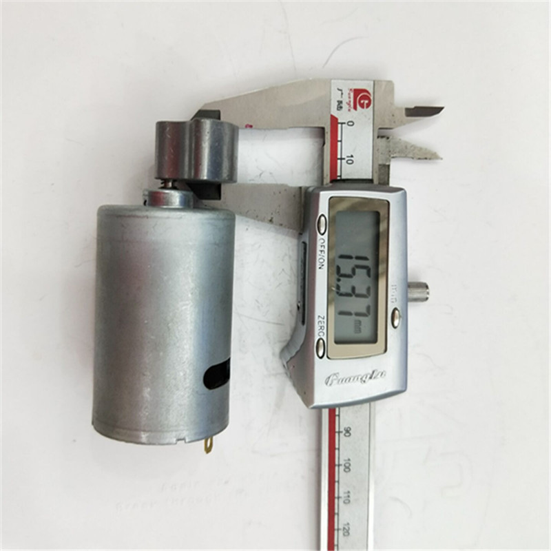 RS-550 555有刷马达 直流微电机 瑜伽柱电机振动马达550带振轮电