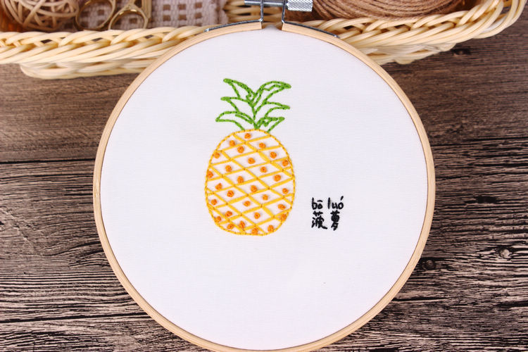 DIY Kit de bordado hecho a mano paquete de material de dibujos animados animales flores y plantas Escuela de principiantes jardín de infantes formación docente