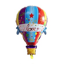 新款热气球铝膜气球儿童生日派对婚礼布置商场装扮装饰气球